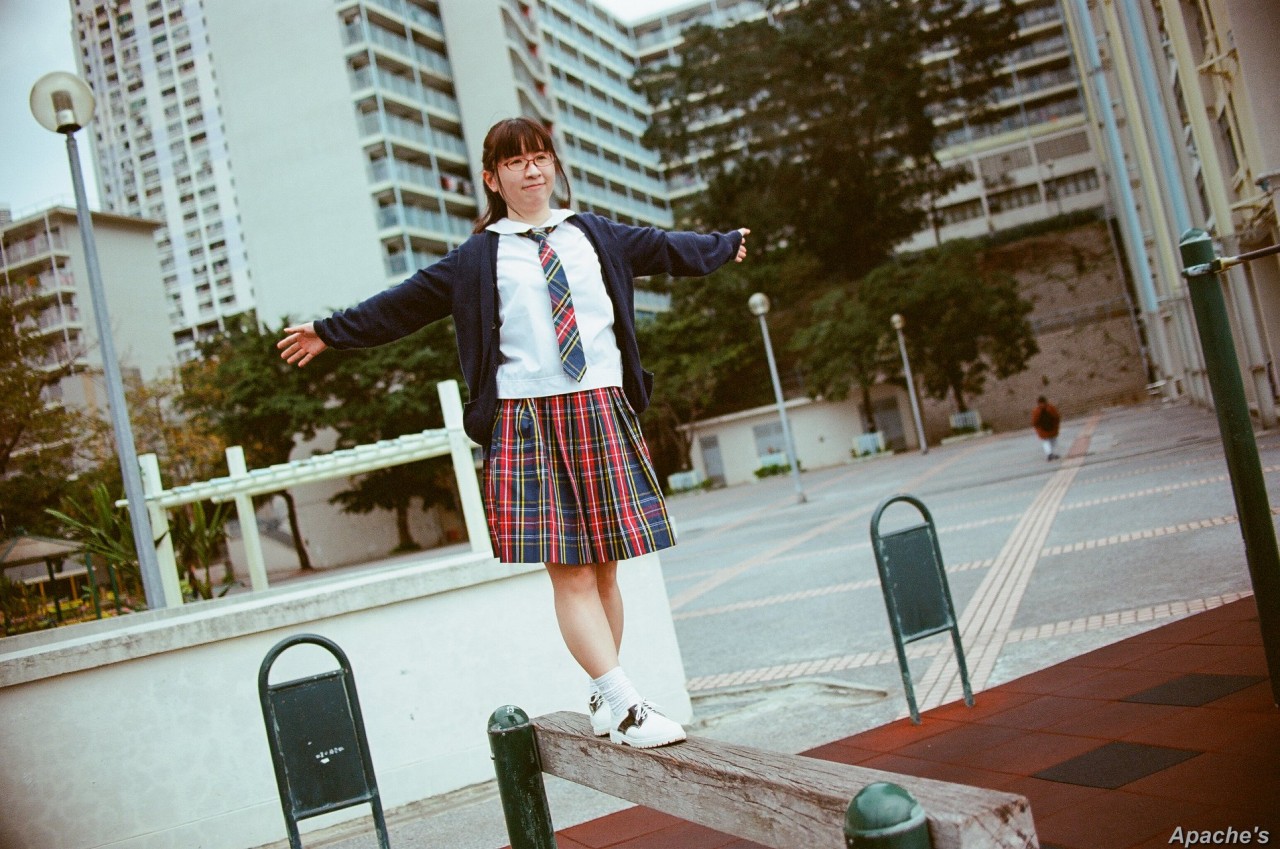 【Saki in Hong Kong School Uniform】Vol.17 華富 77563