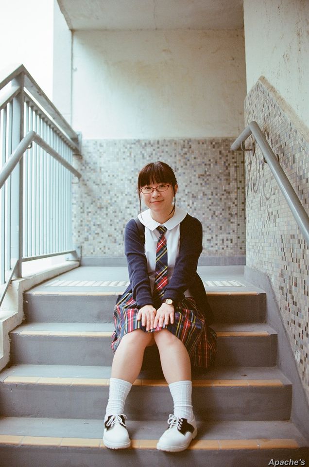 【Saki in Hong Kong School Uniform】Vol.17 華富 77569