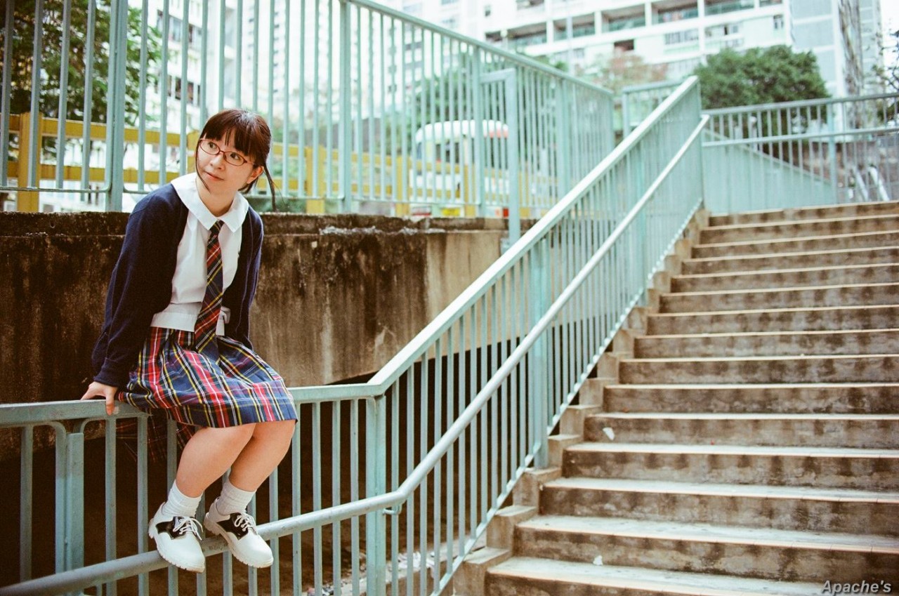 【Saki in Hong Kong School Uniform】Vol.17 華富 77571