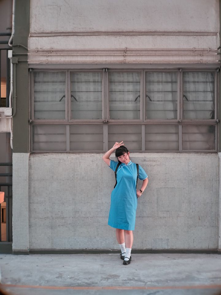 【Saki in Hong Kong School Uniform Vol.15 山竹到臨前夕】 77543