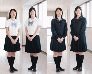 名古屋女子大学高等学校介紹 Uniform Map 制服地圖