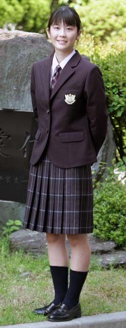 秋田和洋女子高等学校 Uniform Map 制服地圖