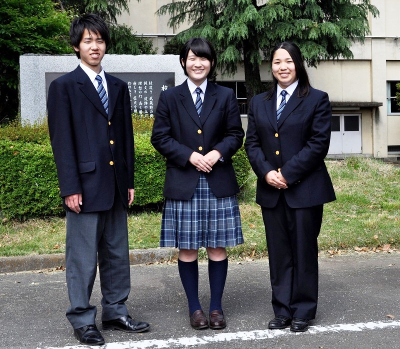 埼玉県立桶川西高等学校介紹 Uniform Map 制服地圖