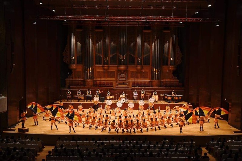 日本京都橘高校吹奏樂部演奏（在台五天旅行DAY3）