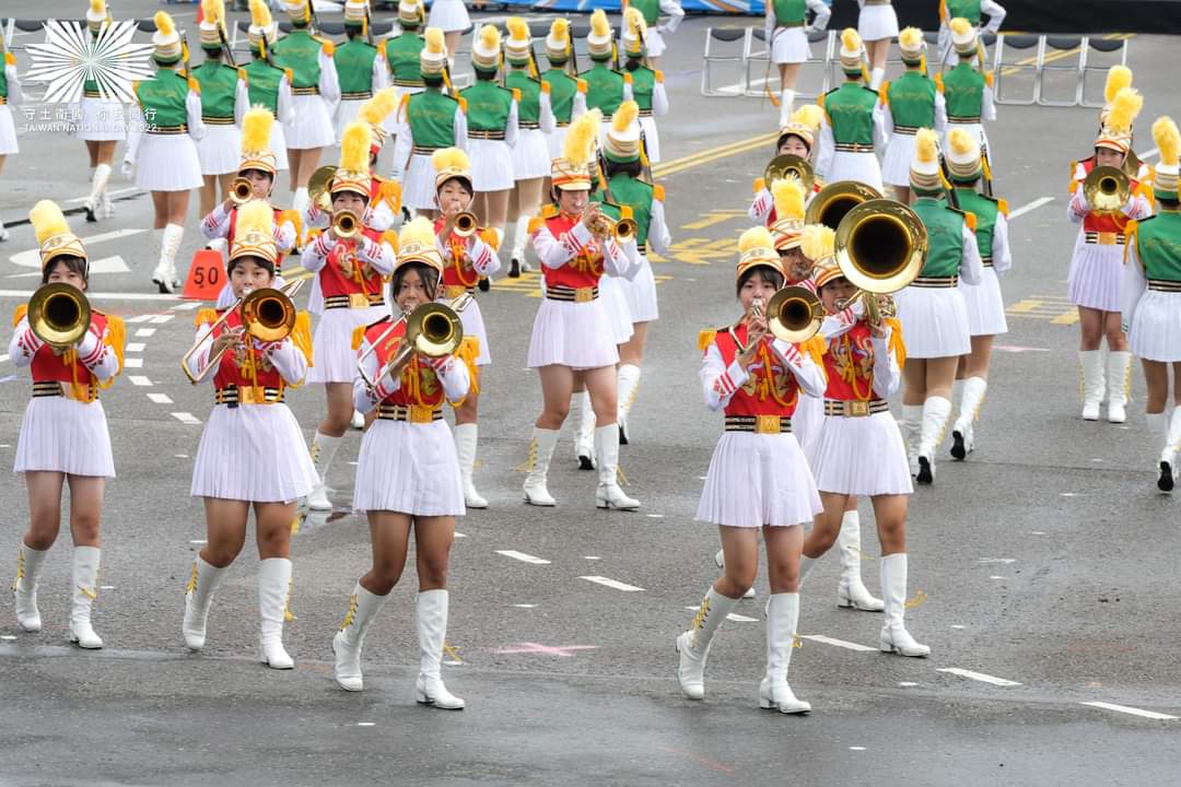 111國慶系列：台北市第一女子高級中學樂儀隊、管樂