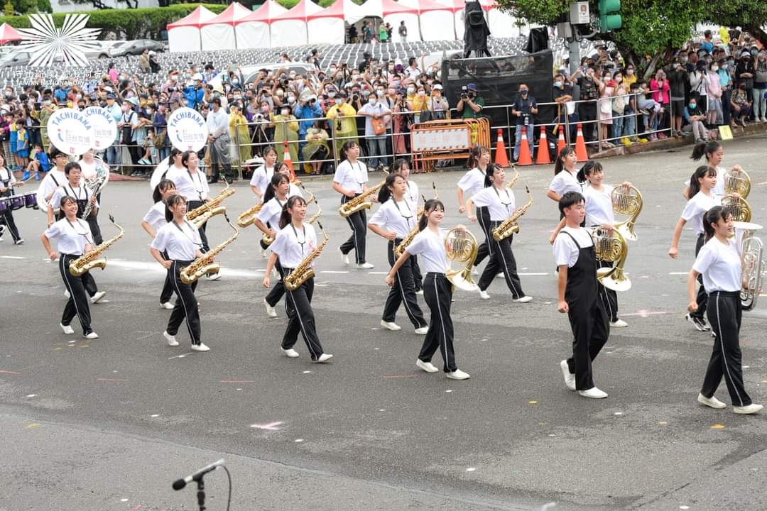 111國慶系列：日本京都橘高校吹奏隊精彩演奏(來台旅行五天DAY5)
